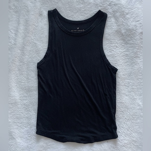 American Eagle Black Tank Top XS - Picture 1 of 3